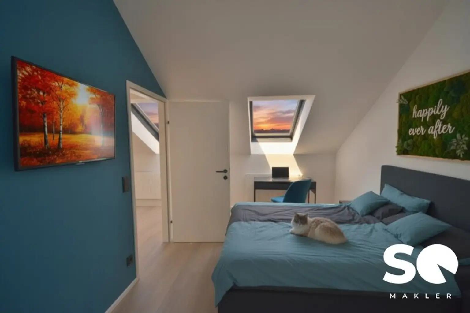 #SQ - DACHGESCHOSSWOHNUNG BEIM AUGARTEN (GAUßPLATZ) & NÄHE DONAUKANAL (U4) mit FERNBLICK [STYLISCH & NEUWERTIG]