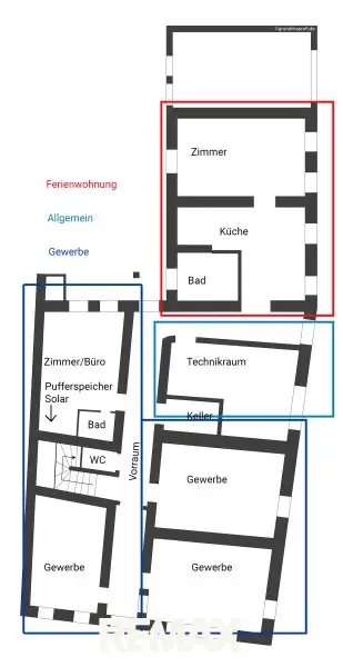 Ybbsitzerstraße 34 Plan EG