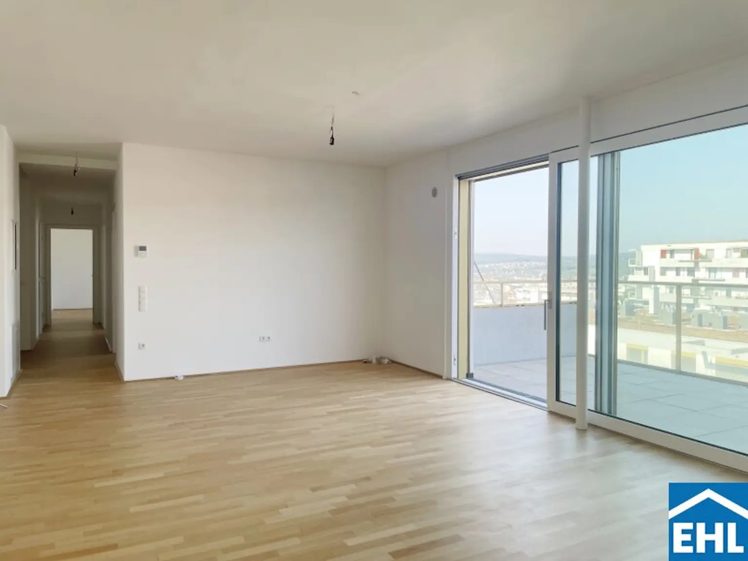 Weitläufig. Durchdacht. Zwei Balkone für Ihre Freiheit.