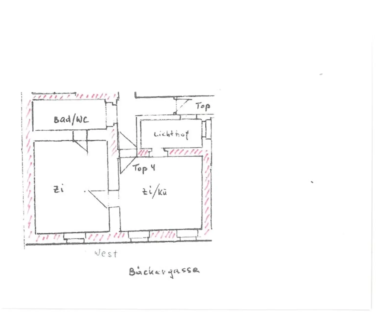 Schöne 1,5 Zimmer Wohnung in Klagenfurt - Bäckergasse