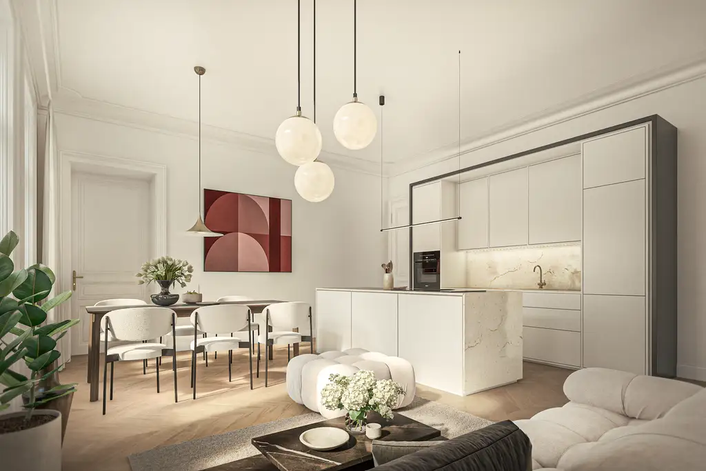 Eleganter Altbau mit großzügiger Loggia und hochwertiger Ausstattung | ANDEA – Parkside Residences