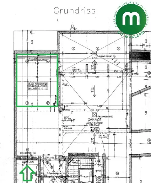 4 Stk Garagenplätze (Stapelparksystem)