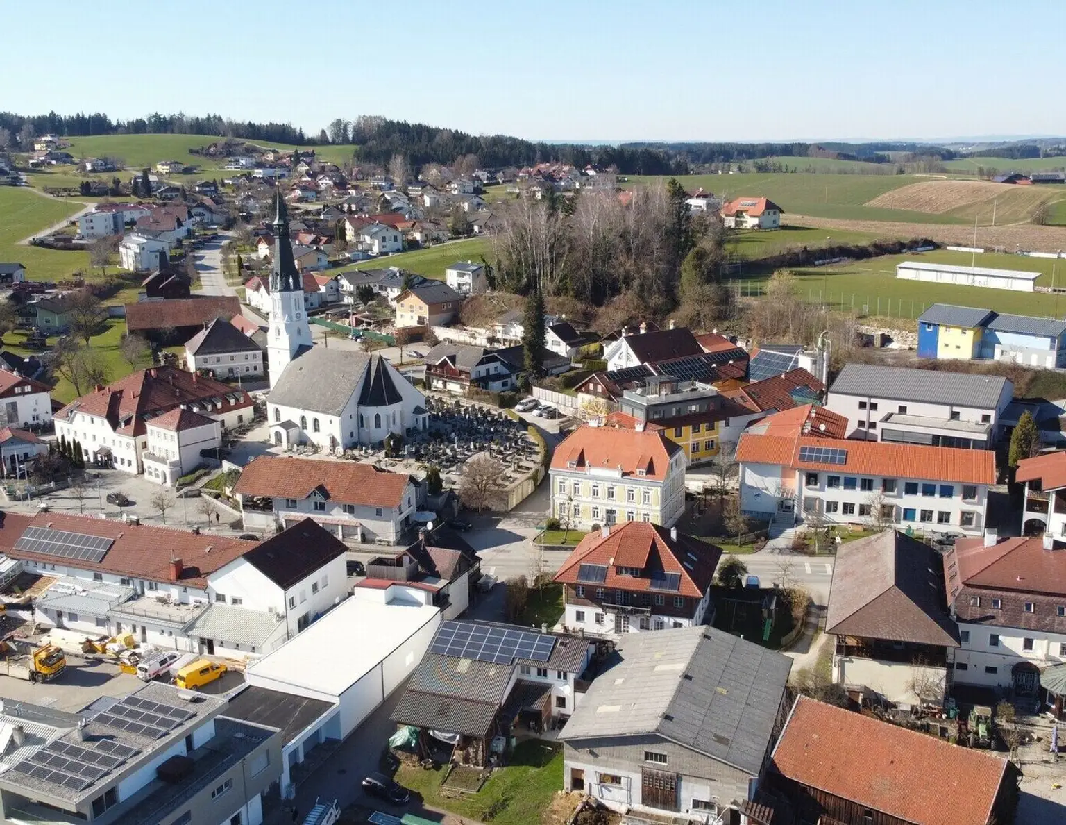 Baugrundstück in Wunschgröße - sonnige Ruhelage mit Zentrumsnähe
