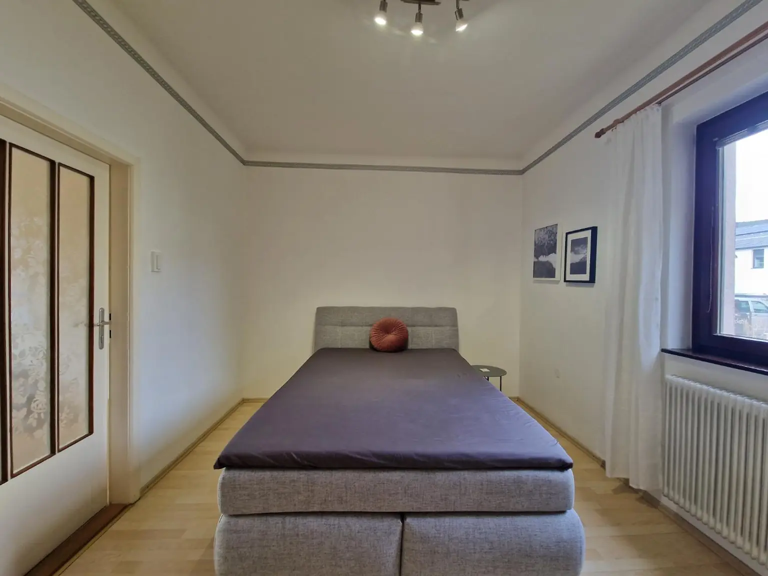 Schlafzimmer Untergeschoß für den Zubau