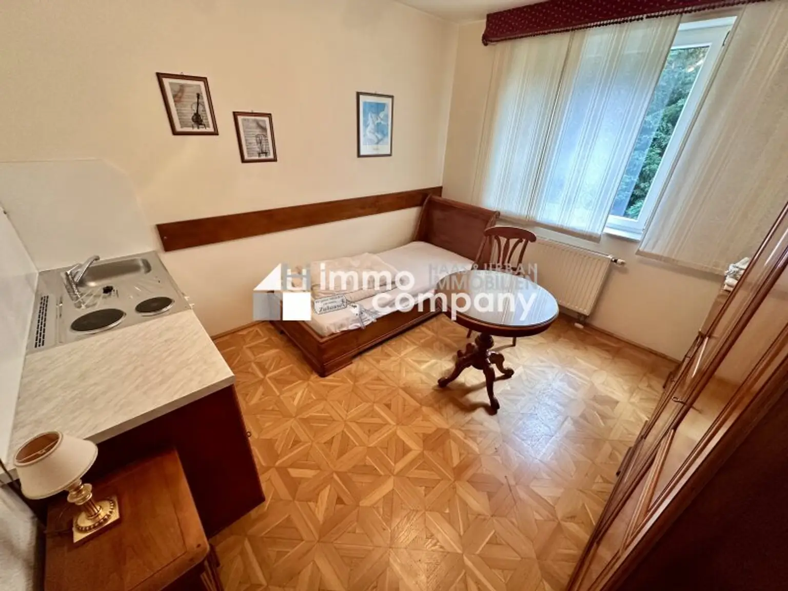 Kleine Oase in Lassee: Charmante 1-Zimmer-Wohnung mit Stadtblick und Parkplatz!