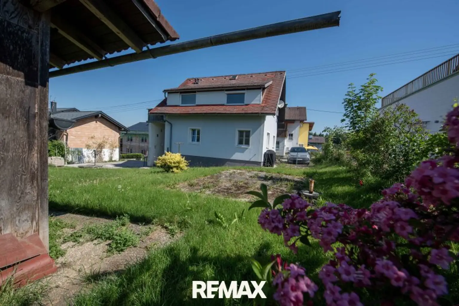 Hausansicht - Garten