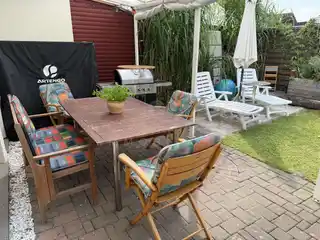 Überdachte Terrasse