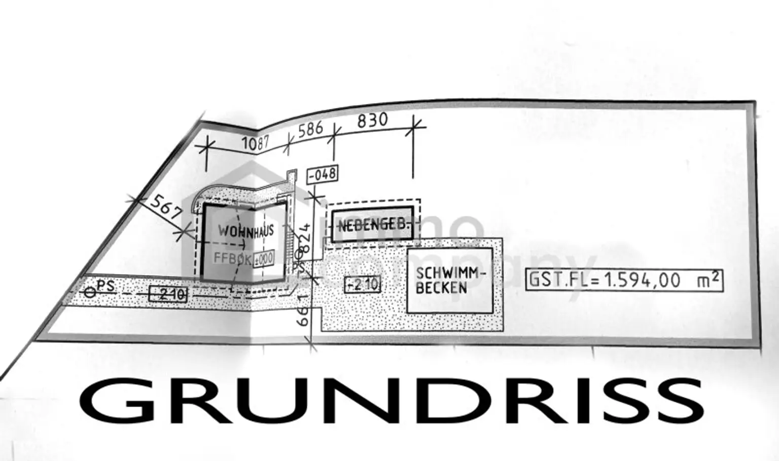 Uriges Landhaus - Traumlage - plus  Pool - Grundfläche 1.594 m² - Renovierung und Schönheitsreparaturen sind erforderlich, dennoch sofort beziehbar!