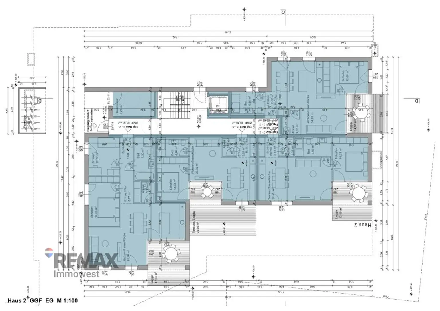 1. OG - Haus 2