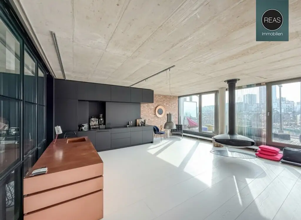 Atemberaubendes Penthouse Loft in der Brotfabrik Wien!