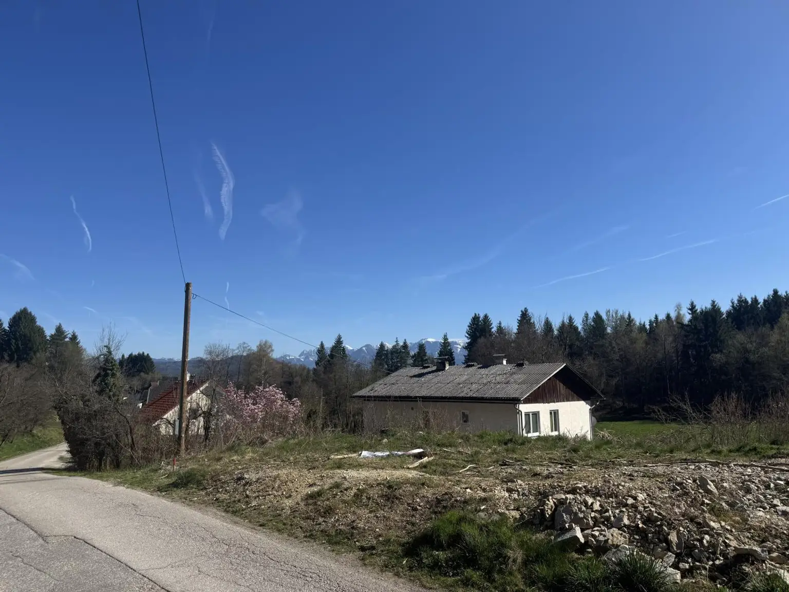 Grundstück 1 Aussicht Süd-Ost