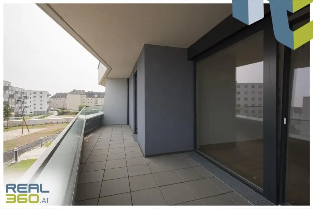 LENAUTERRASSEN - Tolle 3-Zimmer Wohnung mit riesen Loggia!