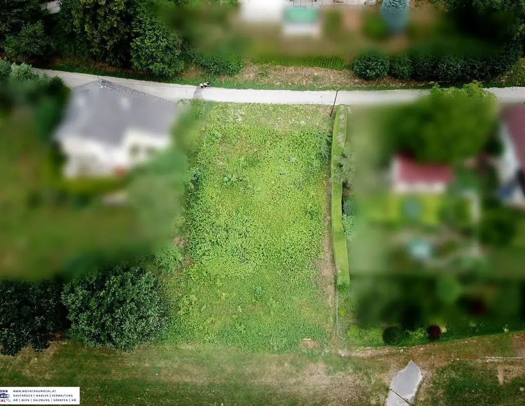 Schöner, erhabener Baugrund mit Donaublick - ink. EFH-Projekt mit Baugenehmigung!