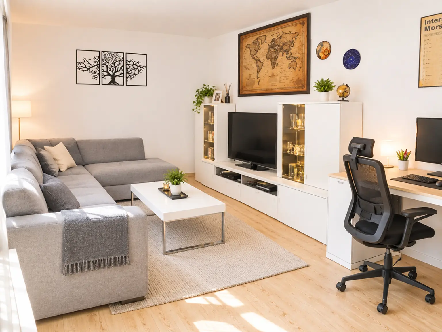 Wohnzimmer 1 - KI generiert