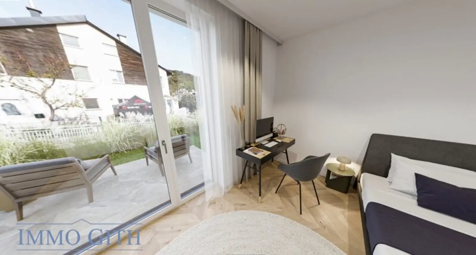 EXKLUSIVE CA. 171 m² GROSSE 4-ZIMMER-GARTENRESIDENZ MIT 27 m² TERRASSE & 229 m² PRIVATGARTEN IM REFUGIUM SONNBERG ZU KAUFEN!  – WOHNEN IN PERCHTOLDSDORFS BESTLAGE