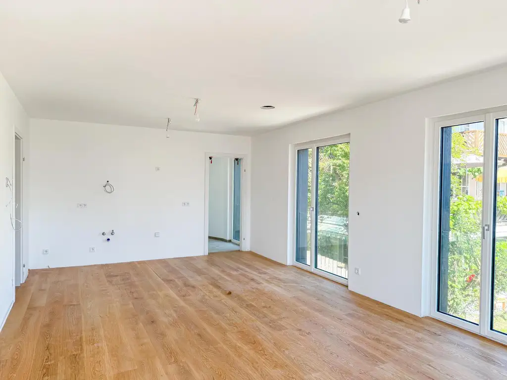 Erstbezug 3-Zimmer-Wohnung in Altmünster - in 2 Geh-Minuten am See und im Zentrum