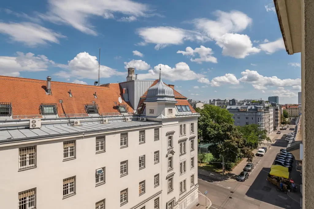 Charmante Stadtwohnung mit Weitblick