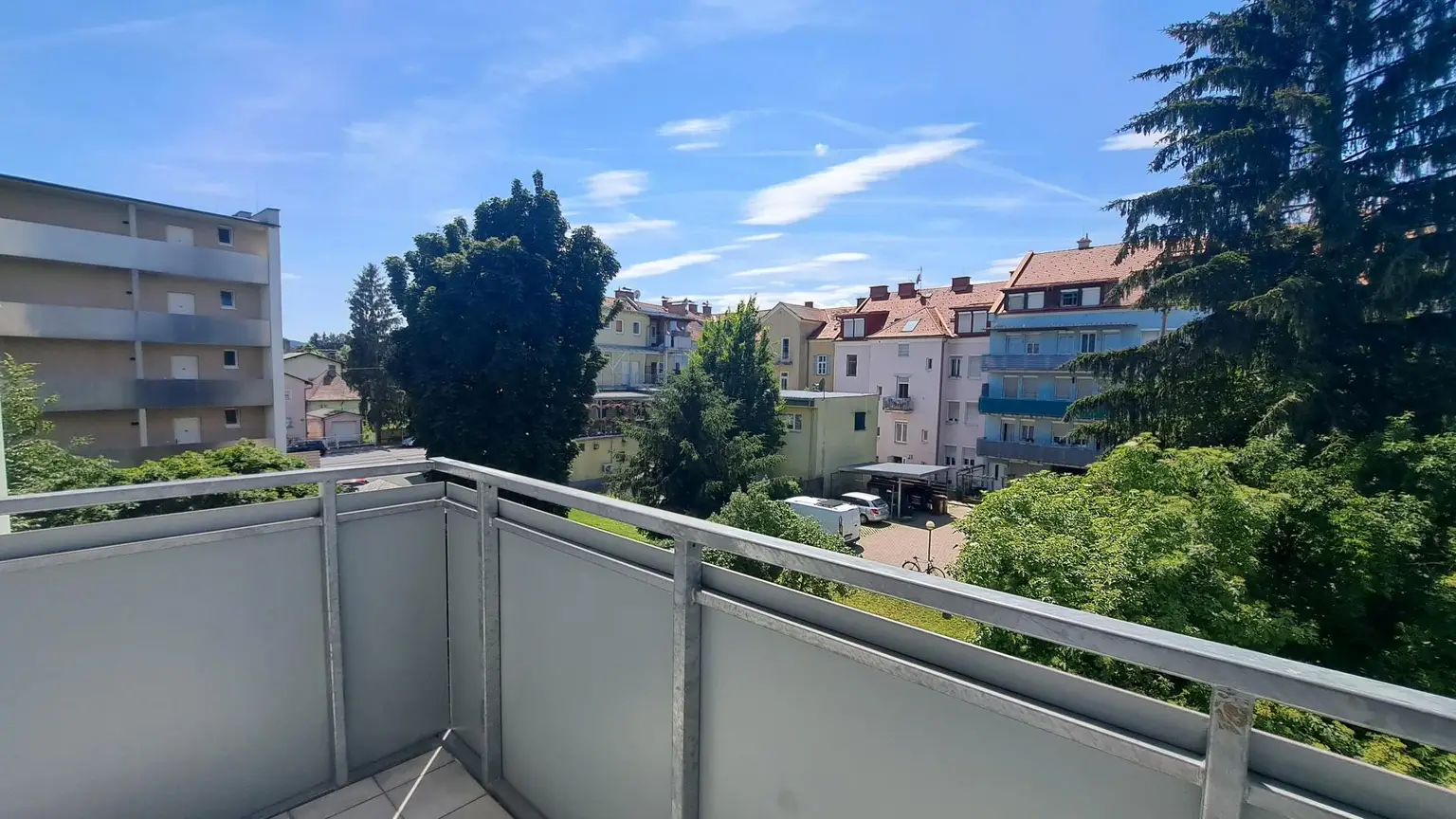 Balkon Richtung Westen