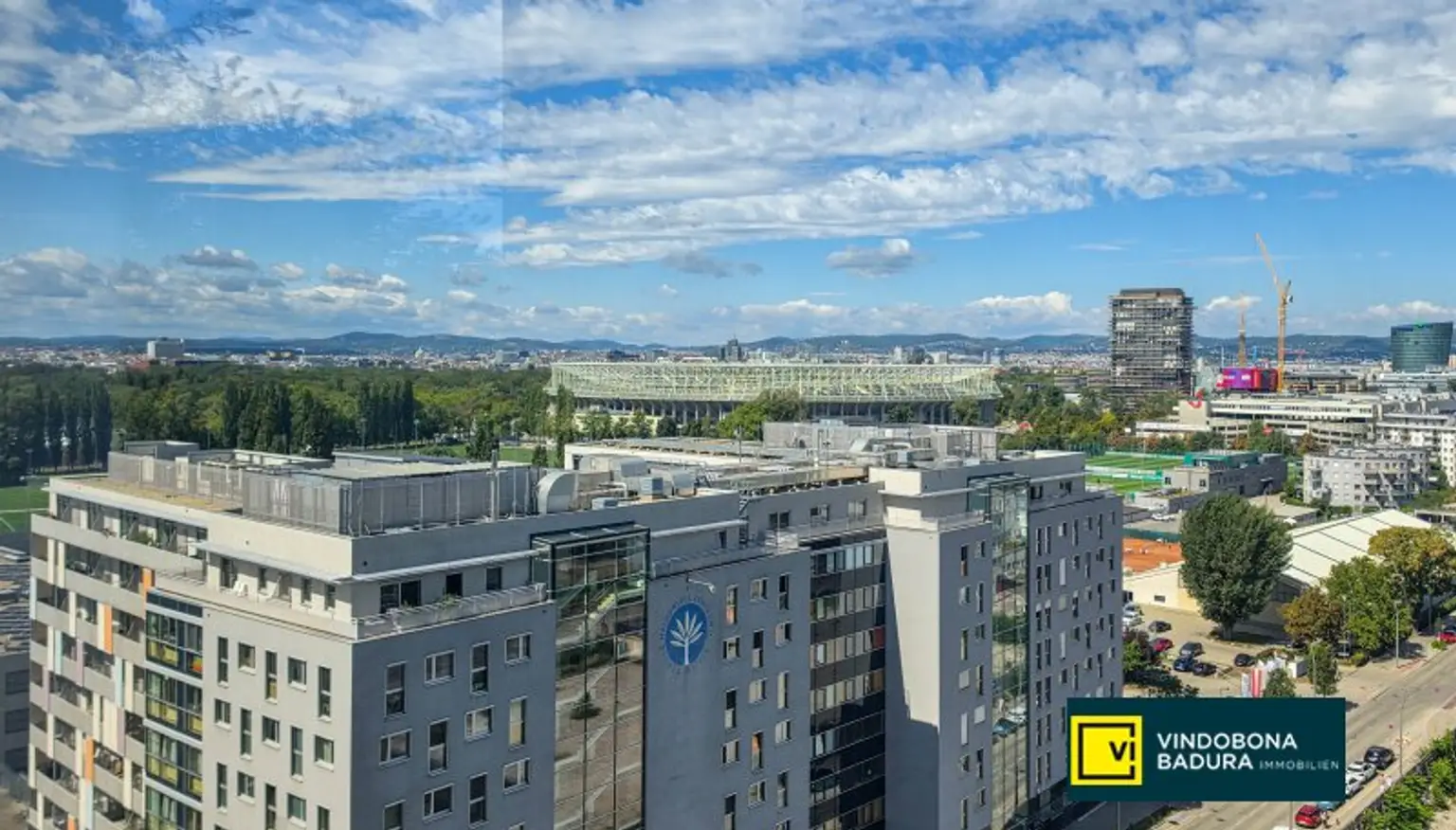 Gemeinschaftsterrasse Blick City