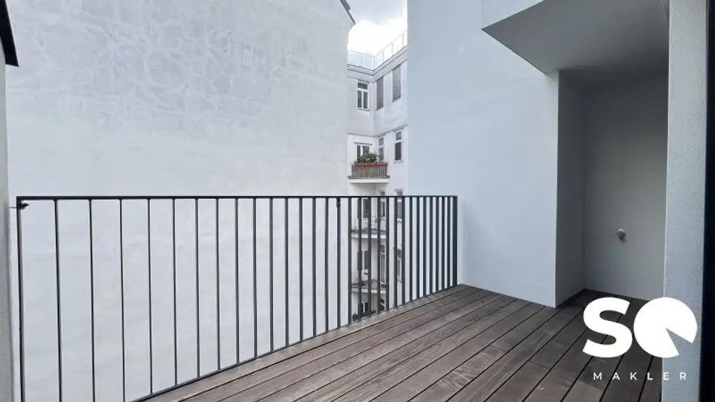 # SQ - EXKLUSIVE DACHGESCHOSSWOHNUNG IN 1030 WIEN - SEIDLGASSE - 2 ZIMMER und TERRASSE - TOP 13