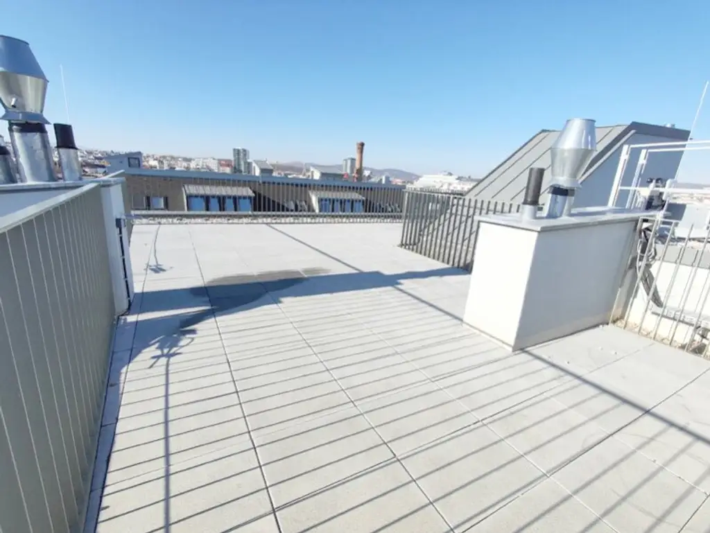 TERRASSENTRAUM! DG-Erstbezug mit Terrasse und Dachterrasse! Top80