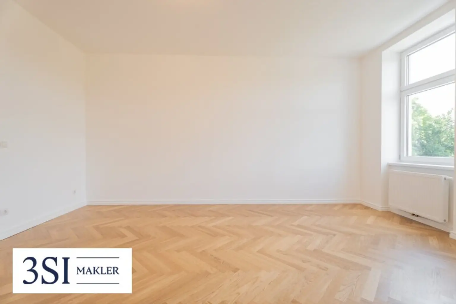 2-Zimmer-Wohntraum mit Blick ins Grüne – Altbauflair am Laubepark