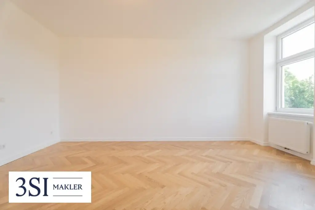 2-Zimmer-Wohntraum mit Blick ins Grüne – Altbauflair am Laubepark