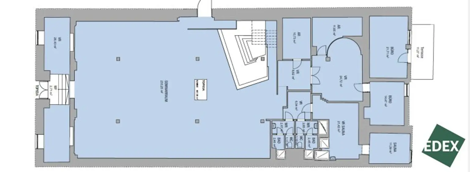 Große Geschäftsfläche mit Seminarraum in Nußdorf