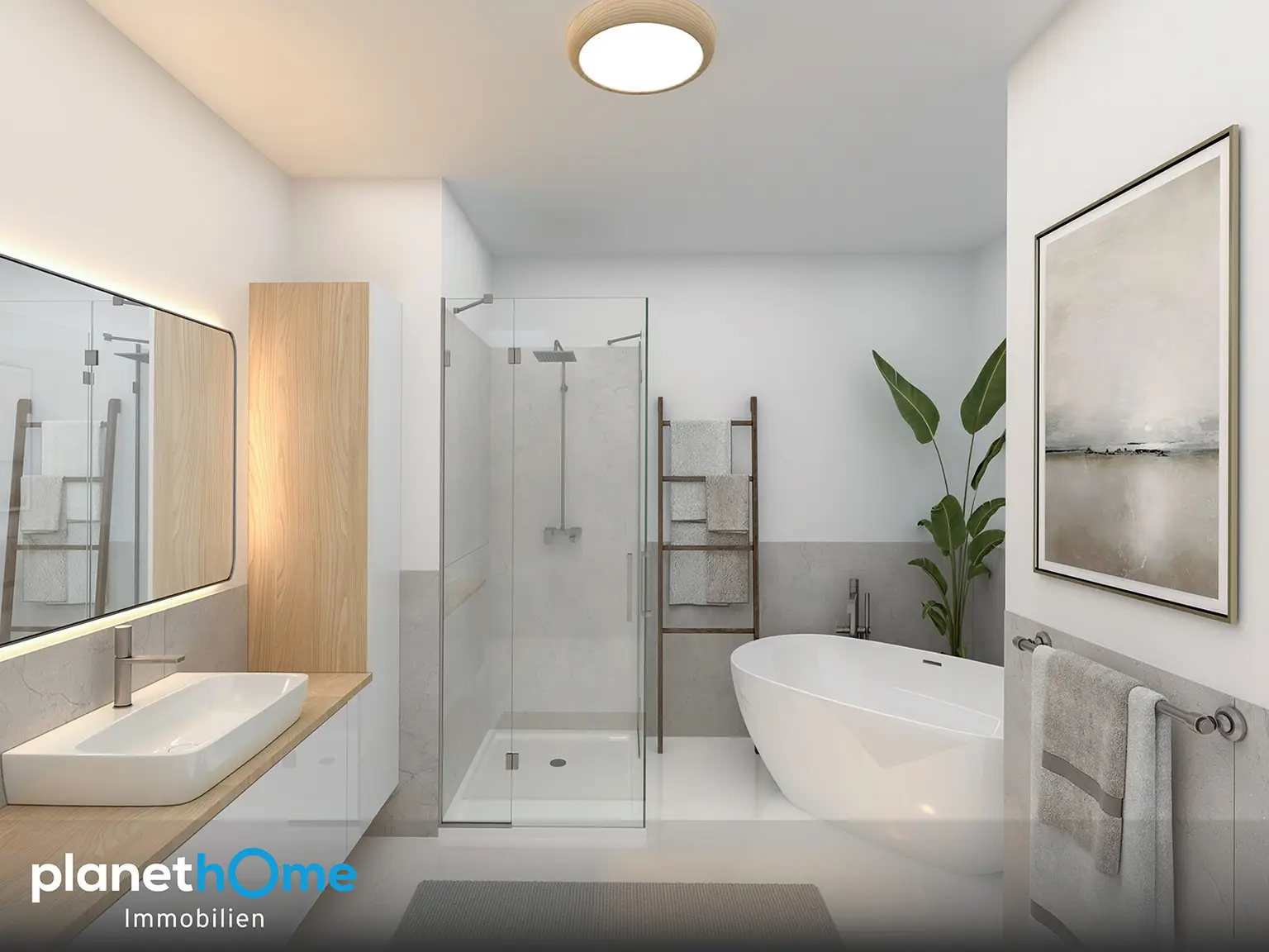 Badezimmer Staging