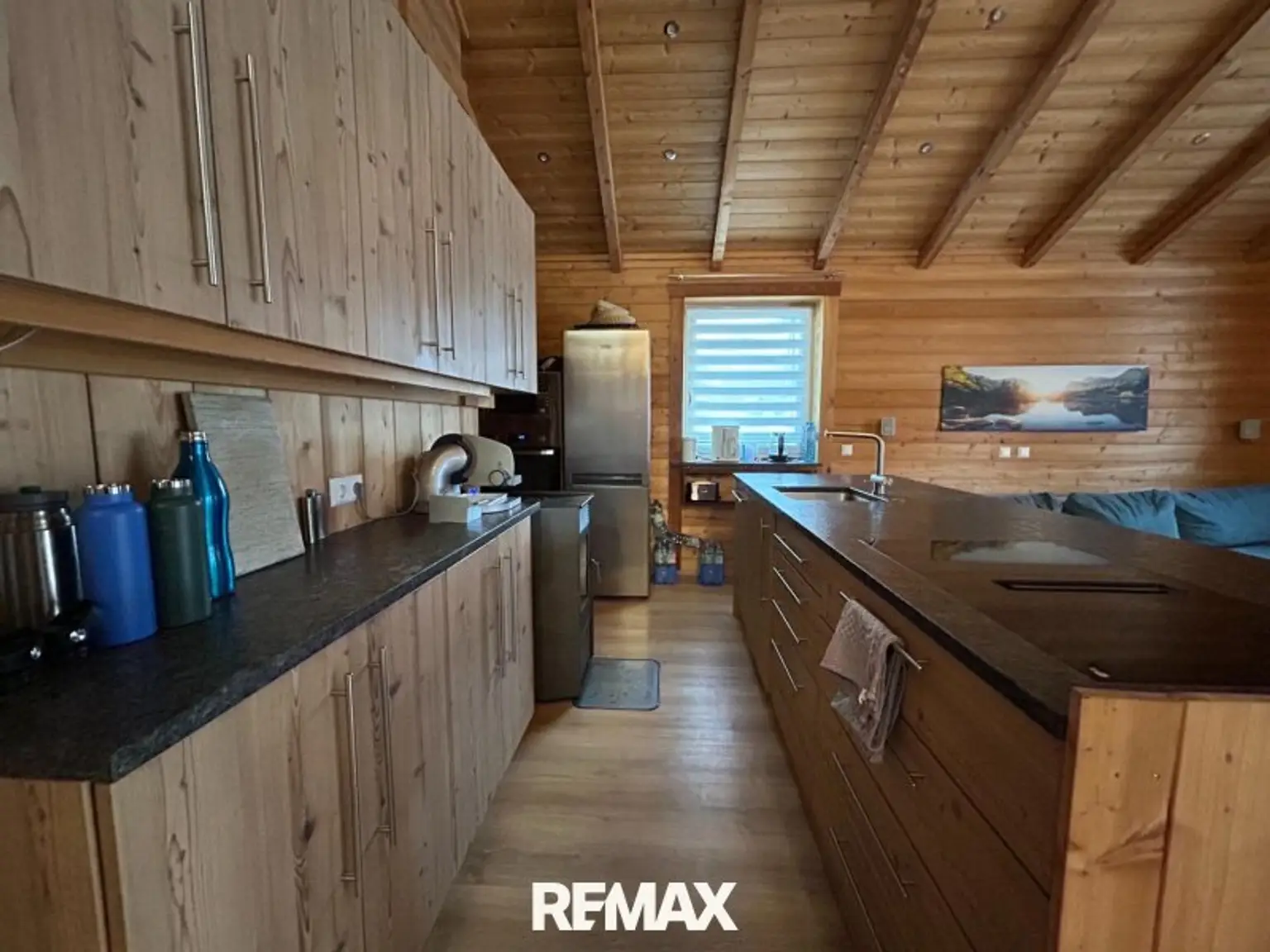 Wohn-Essbereich mit Küche