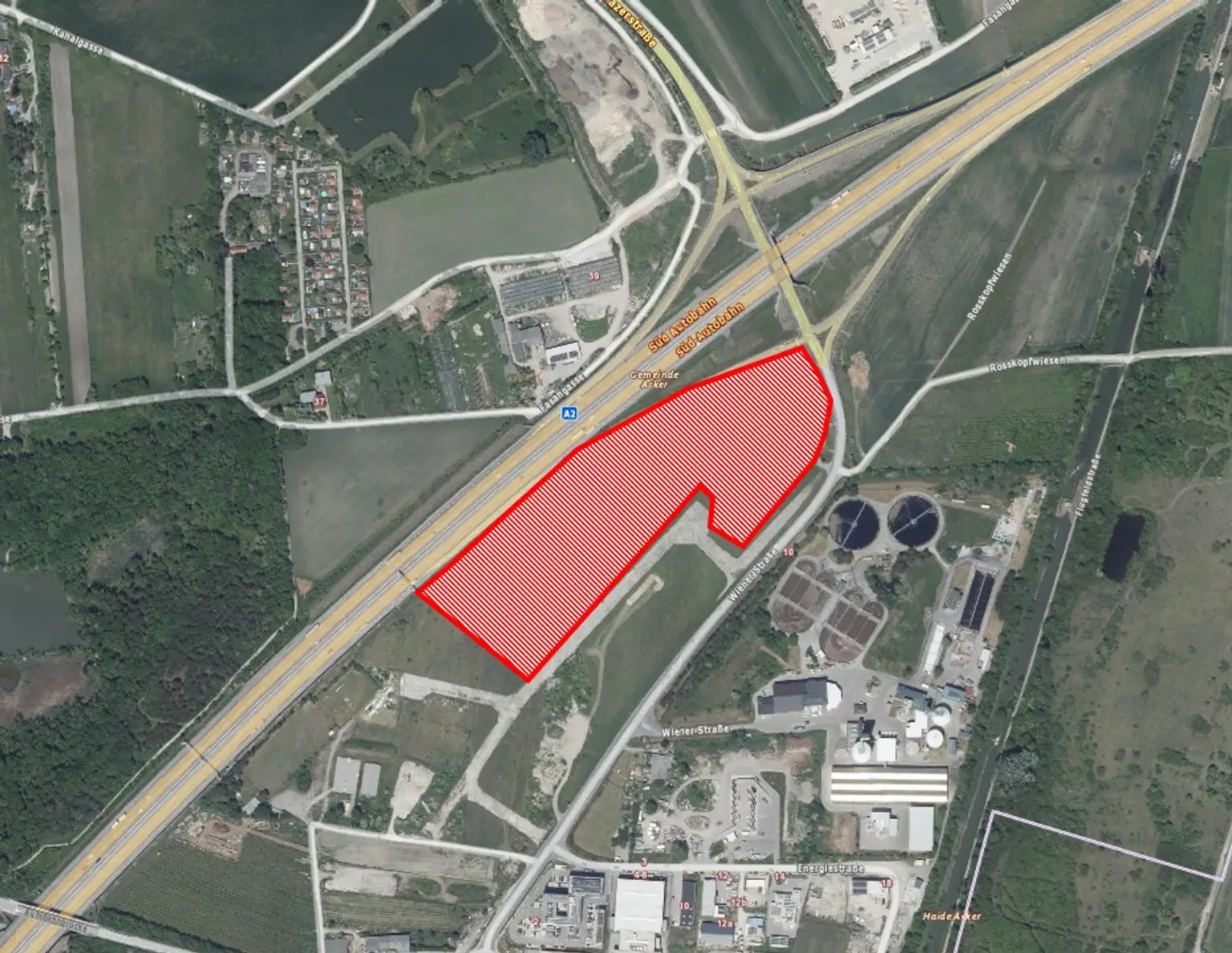Gewerbepark an der A2