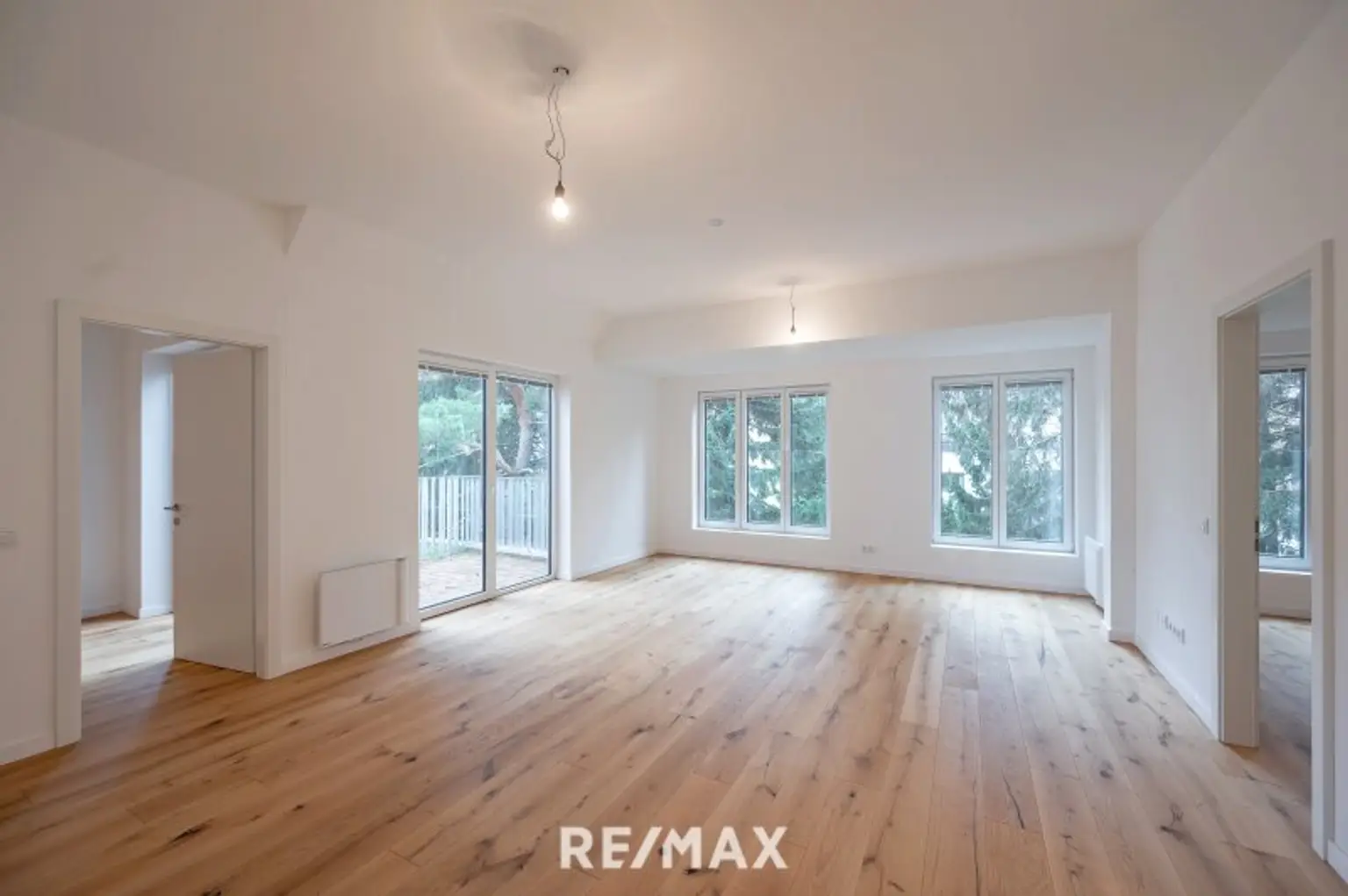 Grünblick auf der ruhigen Gartenseite