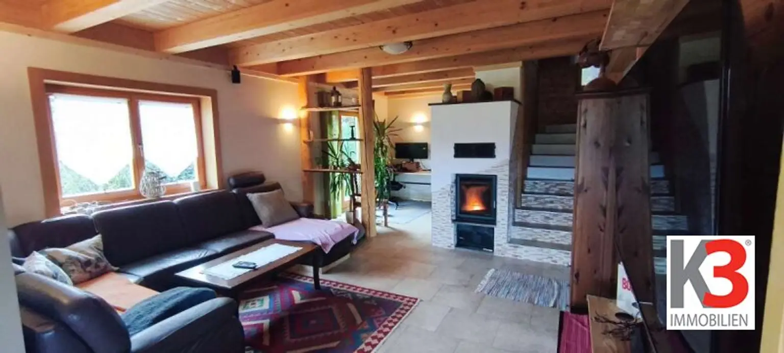 K3 - St. Koloman - neuwertiges Blockhaus mit Blick auf die Osterhorngruppe zu kaufen!!!