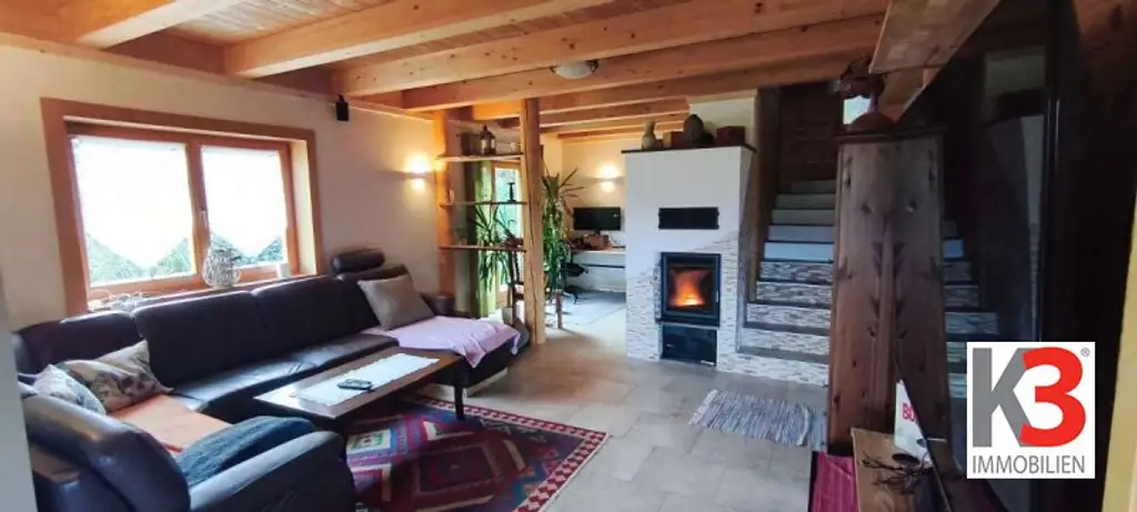 K3 - St. Koloman - neuwertiges Blockhaus mit Blick auf die Osterhorngruppe zu kaufen!!!