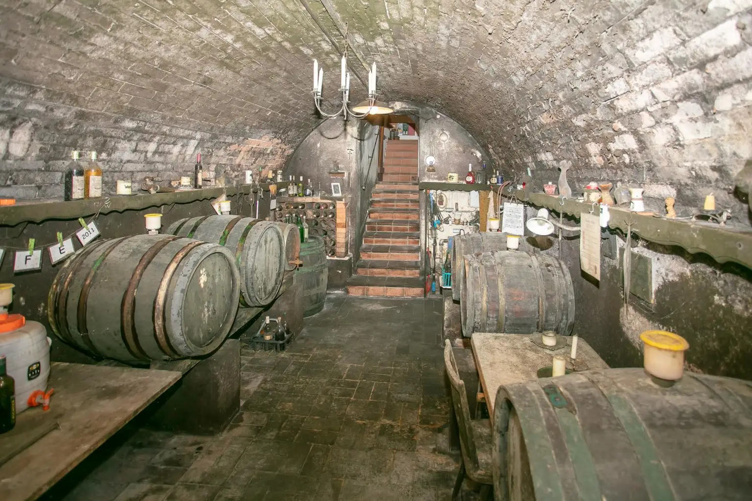 Weinkellergewölbe
