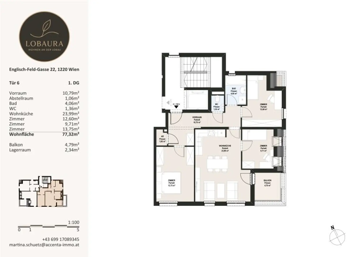 Geräumige Dachgeschoss Wohnung an der Lobau!