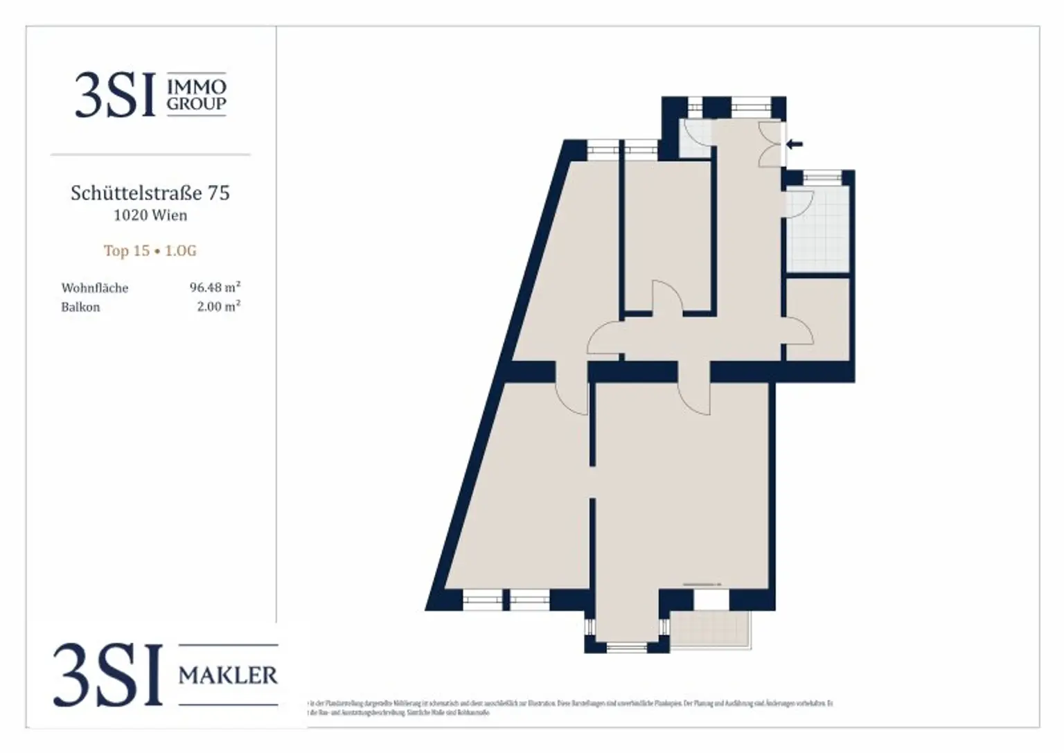 3-Zimmer-Wohnung im Stilaltbau – bereit für neue Ideen
