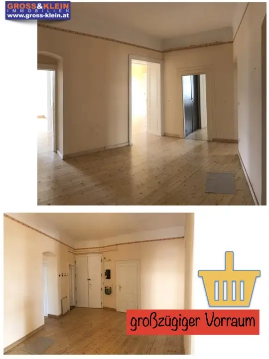 :-) charmante  5 Zimmer  -    geniale Einteilung
Aussergewöhnlich - 1.553 E Bruttomiete,
provfreii