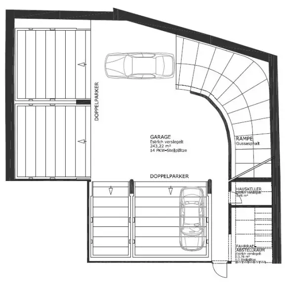 Garagenplatz mit guter Verkehrsanbindung in Hernals!