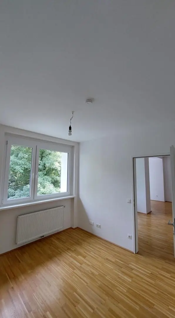 Ruhige 3-Zimmer-Wohnung mit Balkon und Küchenmöblierung zu vermieten
