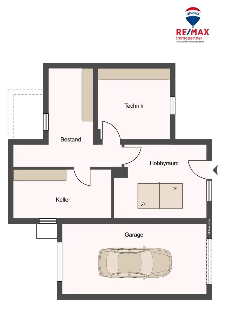Grundriss Kellergeschoß