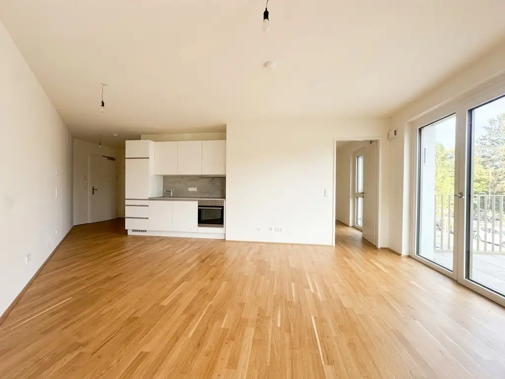 AB SEPTEMBER:Neuwertige 2-Zimmer-Wohnung mit Balkon – HIRSCHFELD