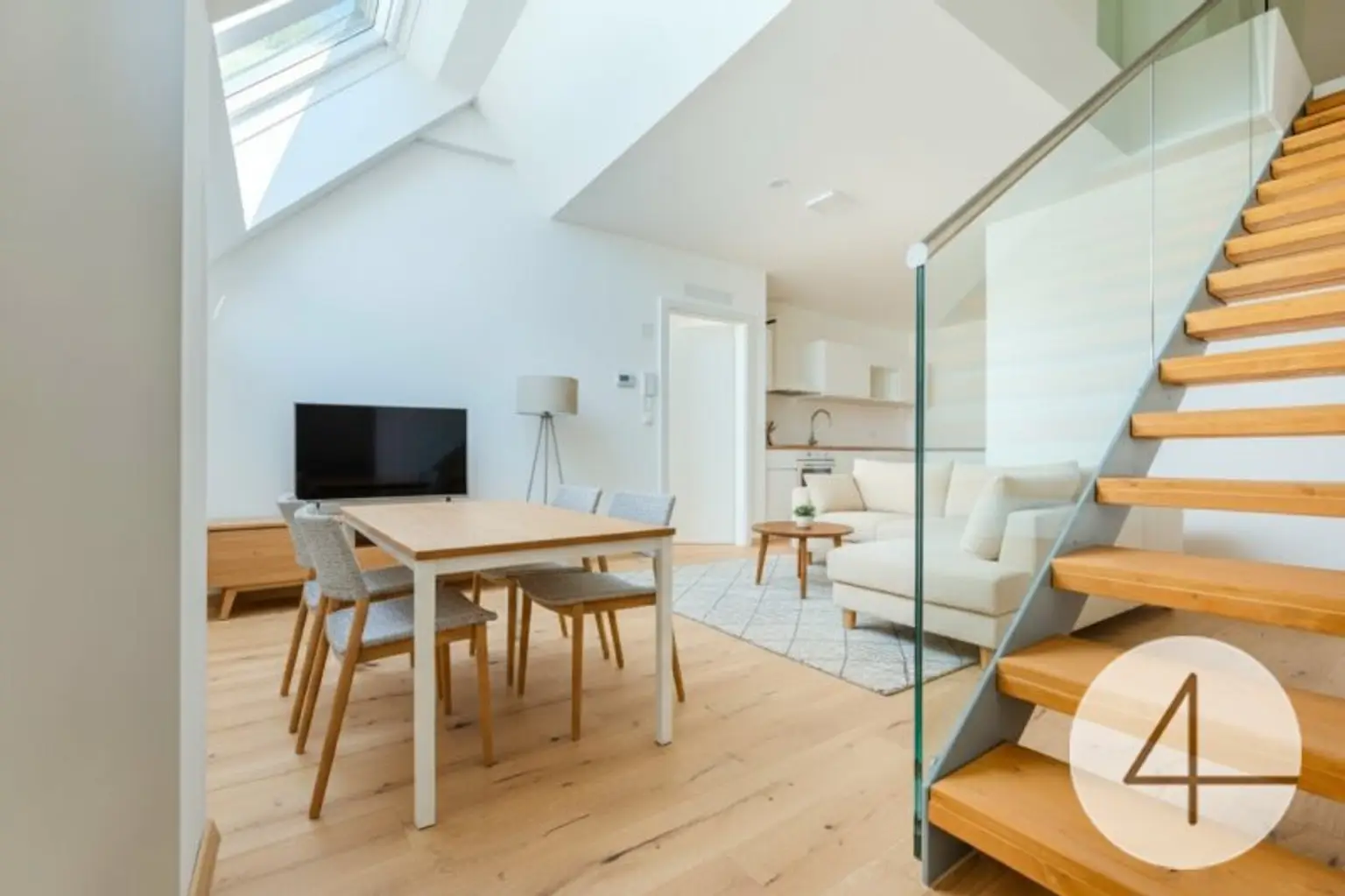 Moderne Neubau-Etagenwohnung mit Dachterrasse – befristet vermietet bis 31.01.2030