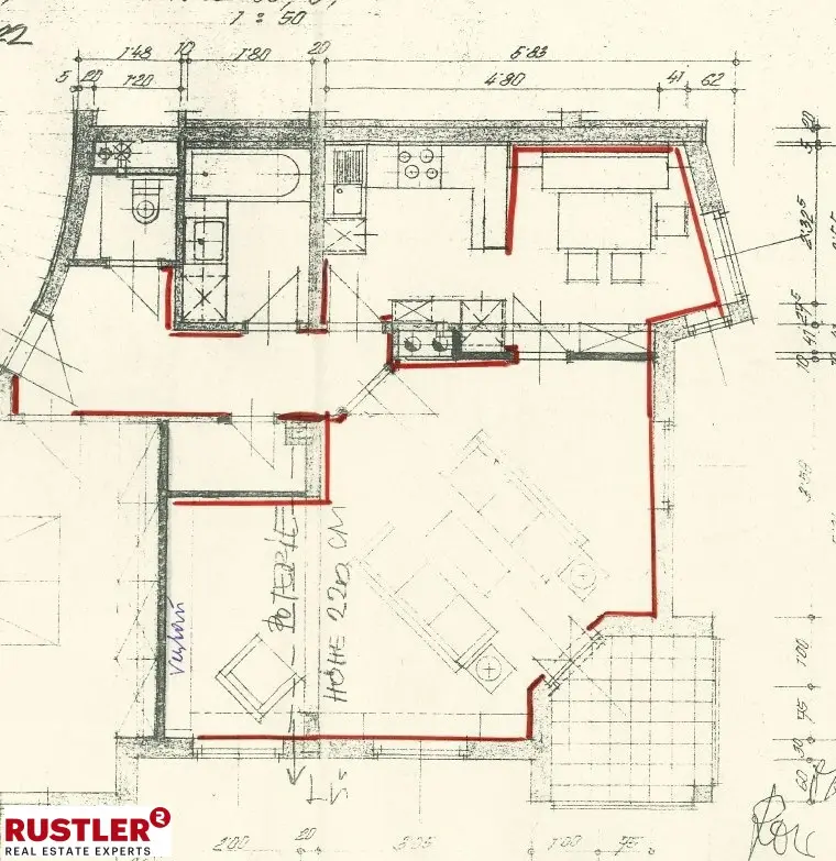 Großzügige 2 Zimmerwohnung mit Loggia
