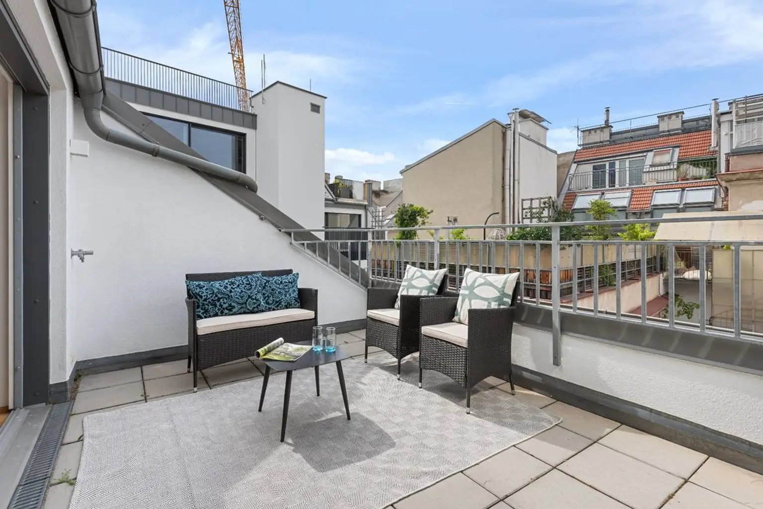 Dachgeschoßtraum  116m²  mit 3 Terrassen in Toplage 1090 Wien !