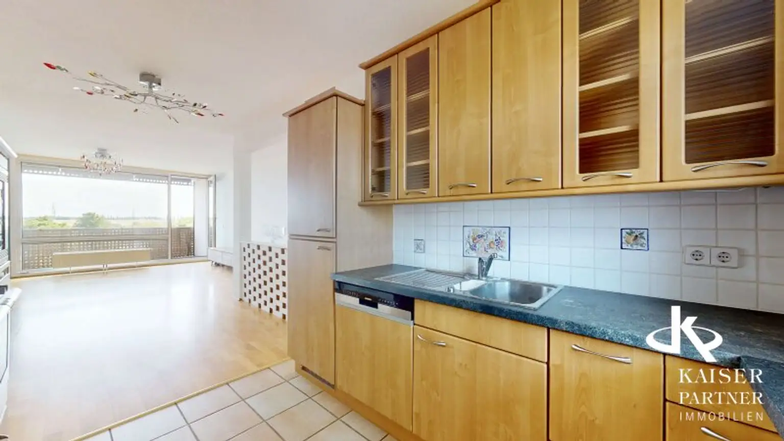 Urbaner Lebenstil in Oberlaa! Sensationeller Weitblick, moderne, offene 3-Zimmer-Wohnung mit großer 12,5m² Loggia!