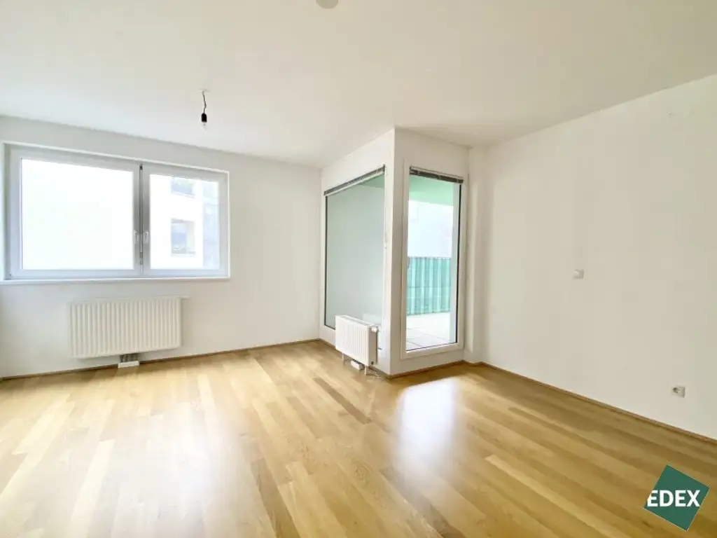 Modernes 2-Zimmer-Apartment mit großer Loggia und optimaler Anbindung im Sonnwendviertel