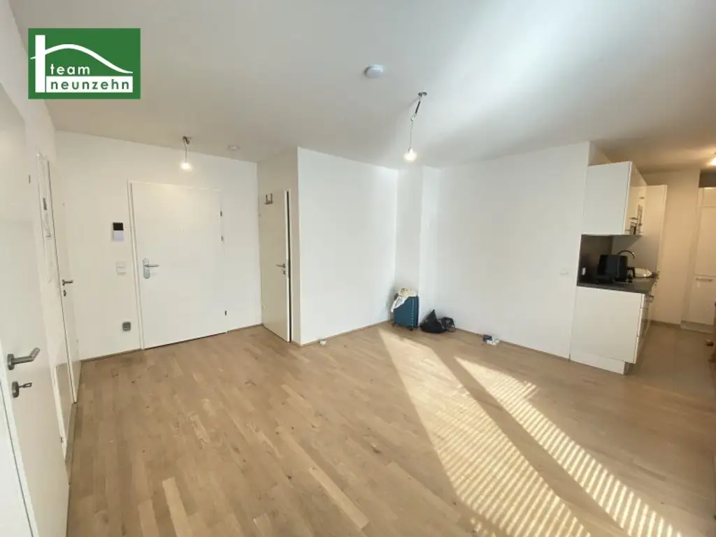 Innenhof-Wohnung mit top Grundriss und Balkon nahe U6 und S-Bahn Handelskai! Ab November 2025