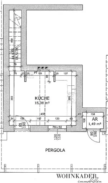 Exklusives Traumhaus zur Miete mit Panoramablick auf die Weinberge