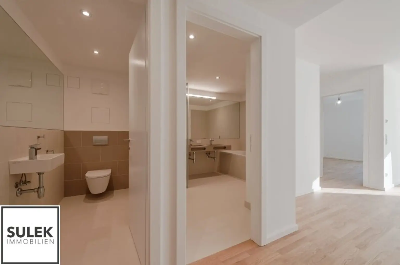 Moderne 2-Zimmer Wohnung mit luxuriöser Ausstattung & großer Loggia ~ ab Dezember beziehbar ~ Projekt Leopold!